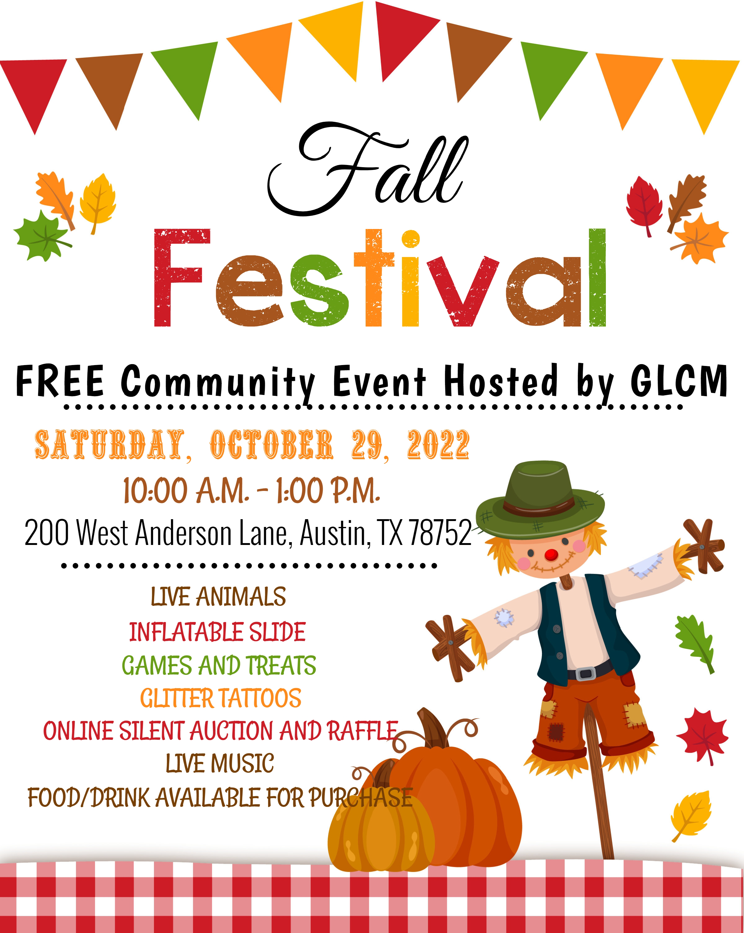 GLCM Fall Festival | Gethsemane Lutheran Church