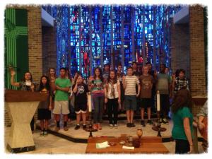 sending forth by confirmands